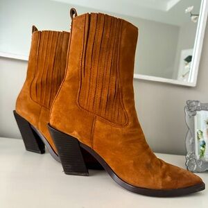 Sam Edelman western booties 9.5